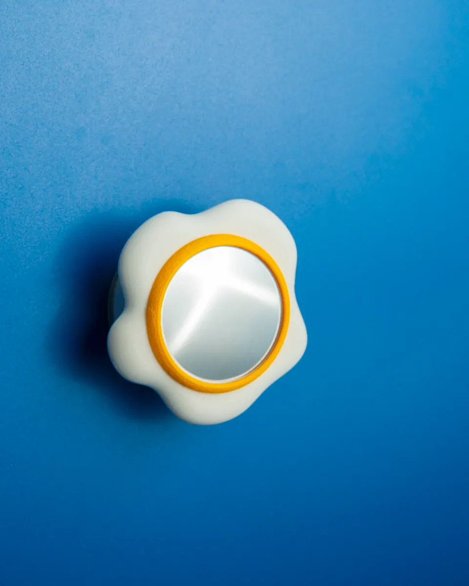 Sunny Side Up PopSocket, 3D printed by Nozzled Studios